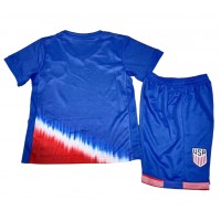 Camiseta Estados Unidos Segunda Equipación Replica Copa America 2024 para niños mangas cortas (+ Pantalones cortos)